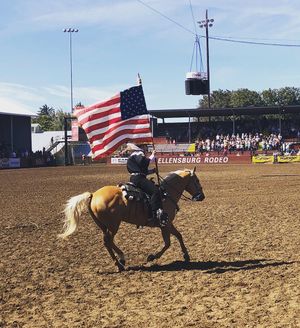Image post by @ellensburgrodeo on Instagram