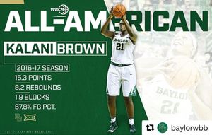 Image post by @baylorathletics on Instagram