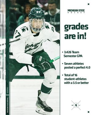 Image post by @msu_hockey on Instagram