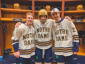 Image post by @nd_hockey on Instagram