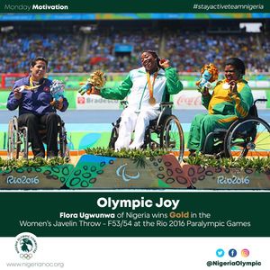 Image post by @nigeriaolympic on Instagram