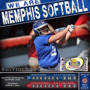 Image post by @memphissoftball on Instagram