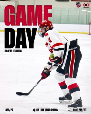 Image post by @UGAHockey on Twitter