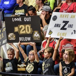 Image post by @purduevb on Instagram