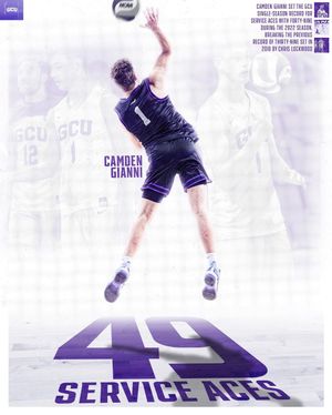 Image post by @gcu_mvolleyball on Instagram
