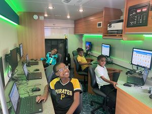 Image post by @busstopsherefoundation on Instagram