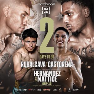 Image post by @MatchroomBoxing on Twitter