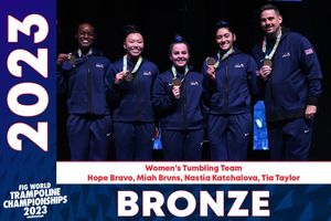 Image post by @USAGymnastics on Facebook