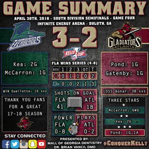 Image post by @atlgladiators on Instagram