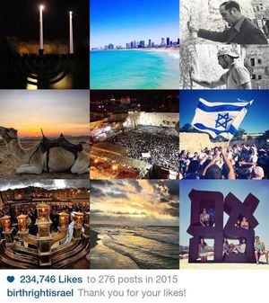 Image post by @birthrightisrael on Instagram