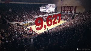 Image post by @IndianaWBB on Twitter