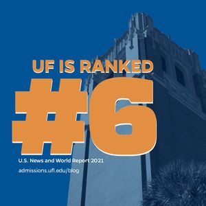 Image post by @ufadmissions on Instagram