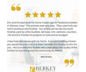 Image post by @berkey_homes on Instagram