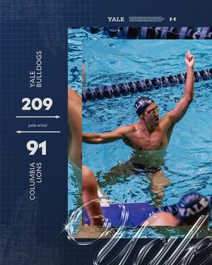 Image post by @yaleswimdive on Instagram