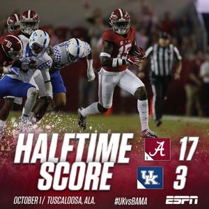 Image post by @alabamafbl on Instagram