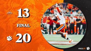 Image post by @clemsonfb on Instagram