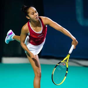 Image post by @leylahannietennis on Instagram