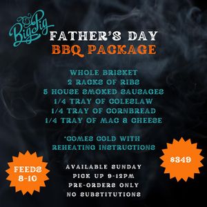 Image post by @bigpigbbq on Instagram