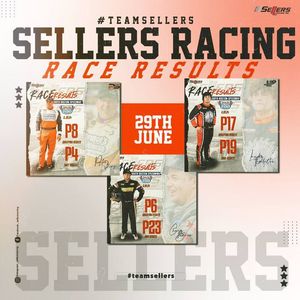 Image post by @SellersRacing on Facebook
