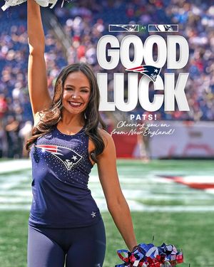 Image post by @patriotscheerleaders on Instagram