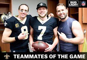 Image post by @saints on Instagram