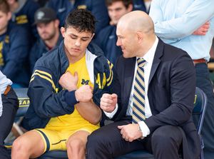 Image post by @umichwrestling on Instagram