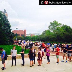 Image post by @ballstatemedia on Instagram