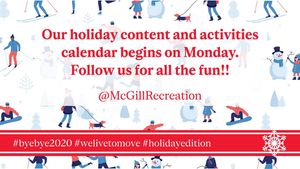 Image post by @mcgillrecreation on Instagram