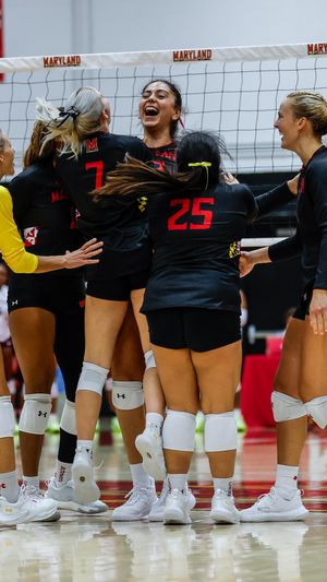 Video post by @MarylandVolleyball on Facebook