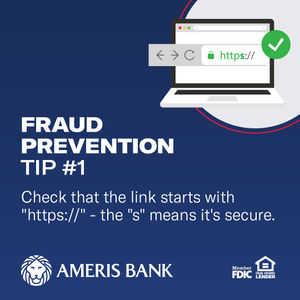 Image post by @amerisbank on Instagram