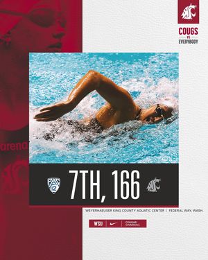 Image post by @wsucougarswim on Instagram