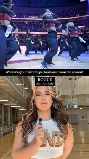 Video post by @cavaliersdanceteam on Facebook
