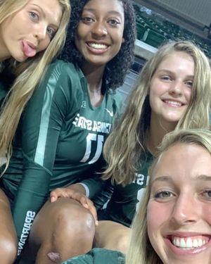 Image post by @msu_volleyball on Instagram
