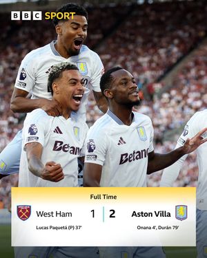 Image post by @BBCSport on Twitter