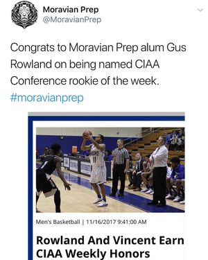 Image post by @moravianprep on Instagram