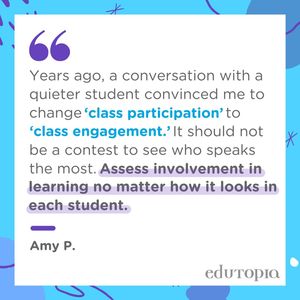 Image post by @edutopia on Instagram