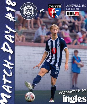 Image post by @ashevillecitysc on Instagram