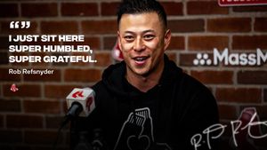 Image post by @RedSox on Twitter