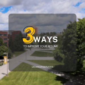 Image post by @uicareerservices on Instagram