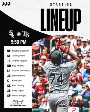 Image post by @whitesox on Twitter