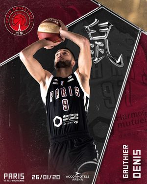 Image post by @parisbasketball on Instagram