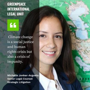 Image post by @Greenpeace on Twitter