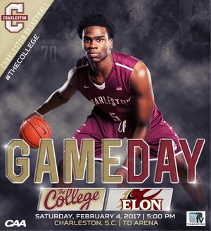 Image post by @cofcbasketball on Instagram