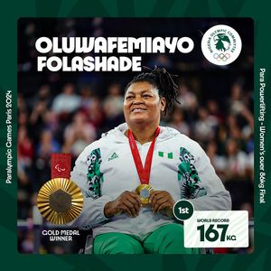 Image post by @nigeriaolympic on Instagram