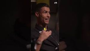 Video post by @cristiano on YouTube