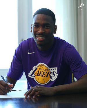 Image post by @lakers on Instagram