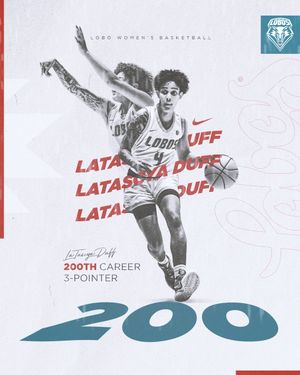 Image post by @UNMLoboWBB on Twitter