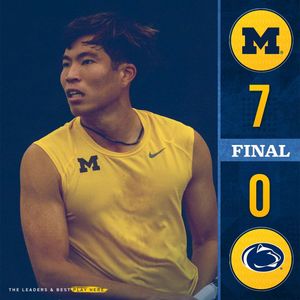 Image post by @umichmtennis on Instagram