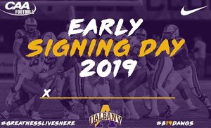Image post by @ualbanyfootball on Instagram