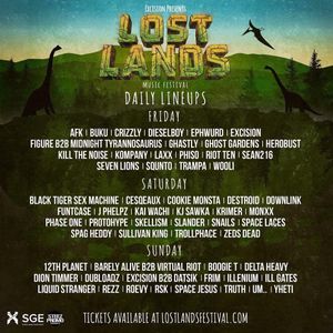 Image post by @lostlandsfestival on Instagram